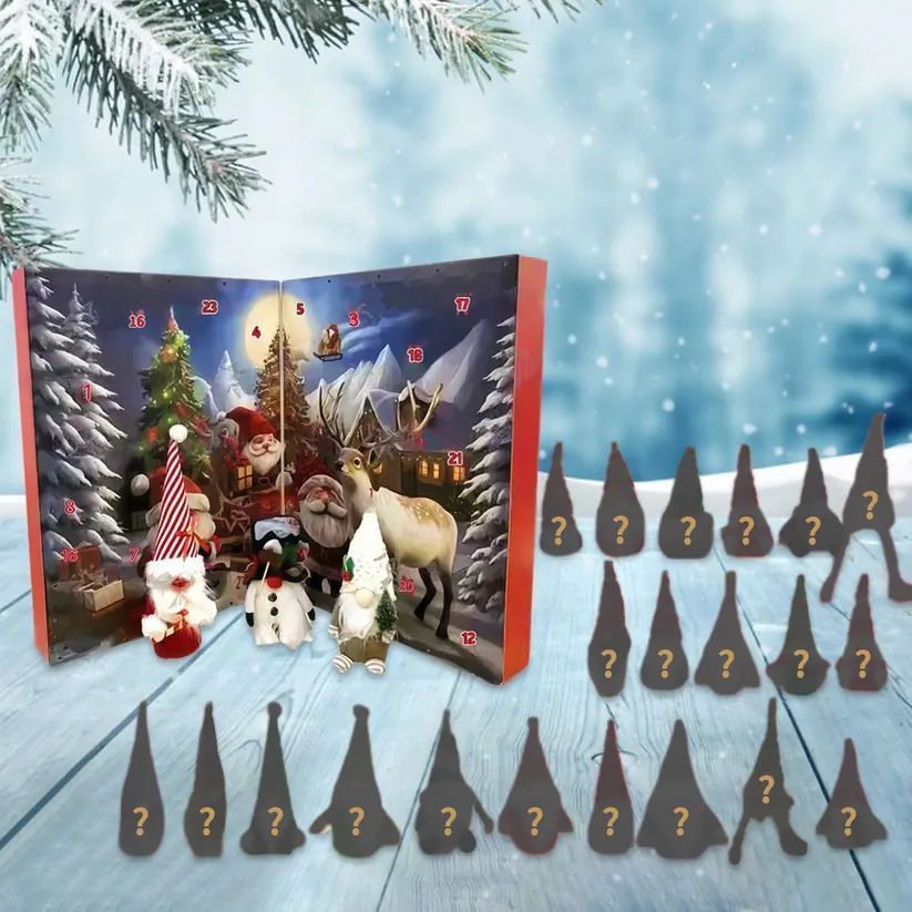 🎅2025 Christmas Handcrafted Gnomes Advent Calendar